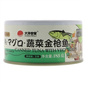 大洋世家蔬菜金枪鱼罐头