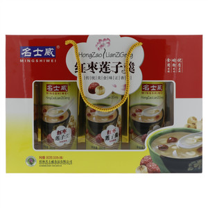 名士威红枣莲子羹900克