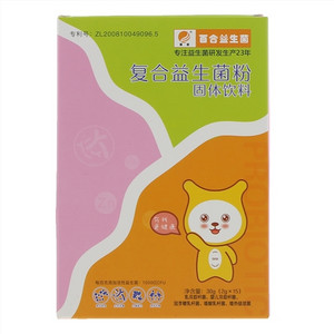 百合复合益生菌粉固体饮料