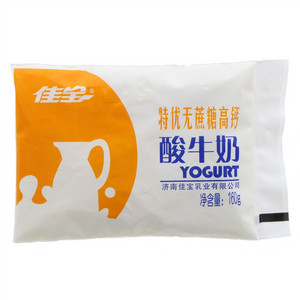 佳宝特优无蔗糖高钙酸牛奶