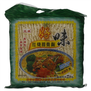 正麦好味红烧排骨面