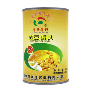 粤来粤好黄豆罐头