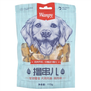 Wanpy鸡肉味撸串儿 宠物零食 犬用肉串 