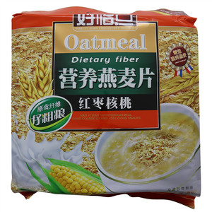 好怡点红枣核桃营养燕麦片
