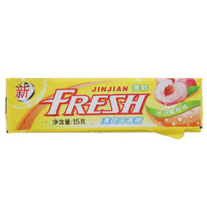 金箭水润蜜桃味口香糖