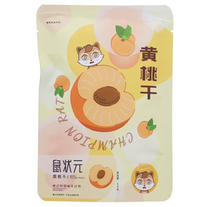 鼠状元黄桃干