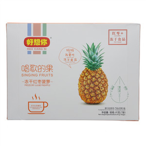 好想你冻干红枣菠萝