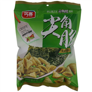 巧客海苔味果仁尖角脆