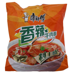 康师傅香辣牛肉面