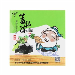 六奇葛仙冻（葛粉仙草果冻）