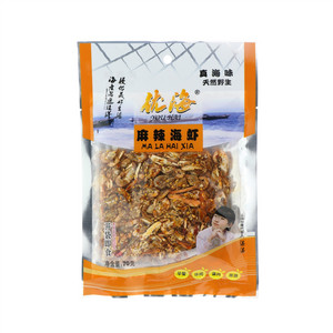 优海麻辣海虾70克