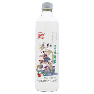 妙恋荔枝味加气果汁饮品