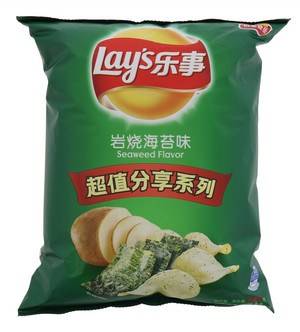 乐事岩烧海苔味145克