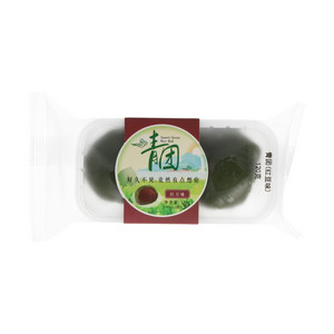 红豆味青团