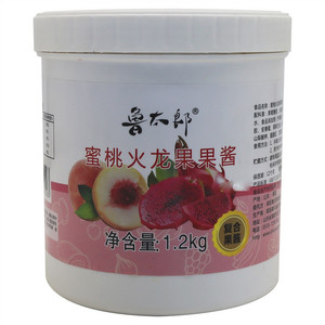 鲁太郎蜜桃火龙果果酱