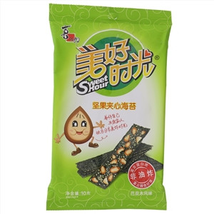 10克美好时光坚果夹心海苔