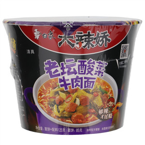 白象   大辣娇老坛酸菜牛肉面