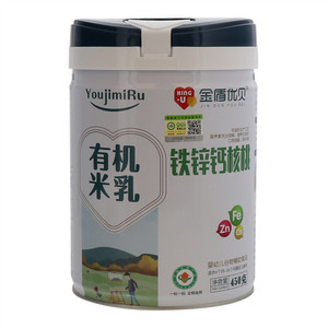 金盾优贝铁锌钙核桃有机米乳