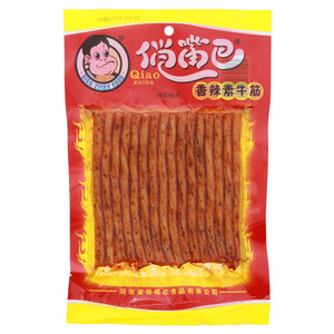 俏嘴巴香辣素牛筋（挤压糕点）