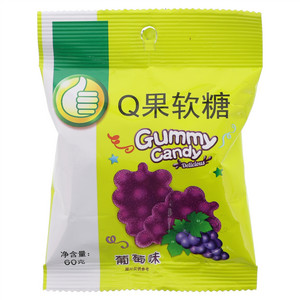 Q果软糖（葡萄味）