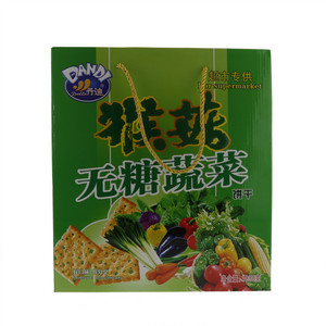 丹迪（DanDi)猴菇无糖蔬菜饼干1050克