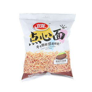 卫龙黑椒牛排味点心面