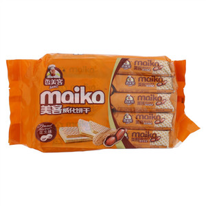 香美客makio花生味威化饼干