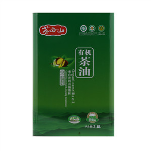 茶母山冷榨茶油 铁罐装