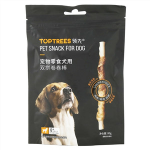 领先宠物零食犬用双拼卷卷棒