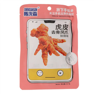 陈先森鲜辣味虎皮去骨凤爪