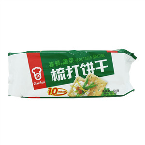 嘉顿蔬菜梳打饼干（含钙）发酵饼干