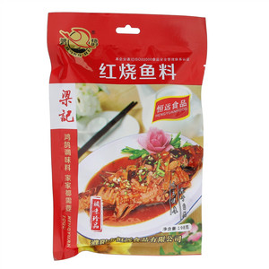 梁记红烧鱼料