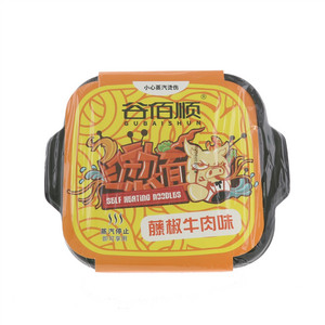 谷佰顺自熟面（藤椒牛肉味）