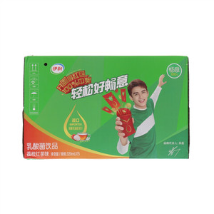 伊利畅意100％荔枝红茶味乳酸菌饮品