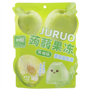 星期8青梅味蒟蒻果冻
