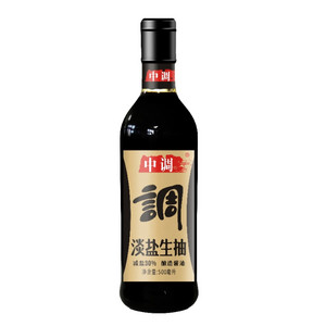 中调淡盐生抽酱油
