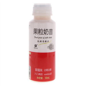 艾尔夏果粒奶昔饮品（杀菌型）草莓味