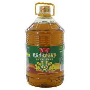鲁花低芥酸浓香菜籽油