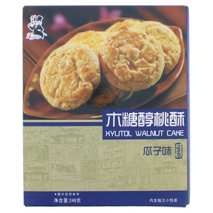 老布特木糖醇瓜子味桃酥