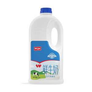 卫岗巴氏杀菌乳1.5 L鲜牛奶