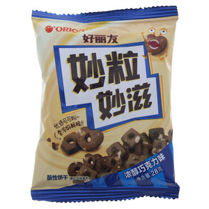 ORION好丽友妙粒妙滋浓醇巧克力味酥性饼干