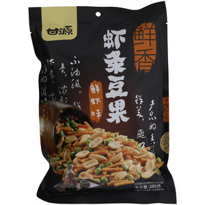 甘源鲜虾味虾条豆果