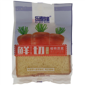 乐麦隆胡萝卜蔬纤切片吐司