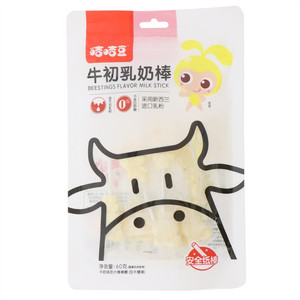 咭咭豆牛奶味牛初乳奶棒