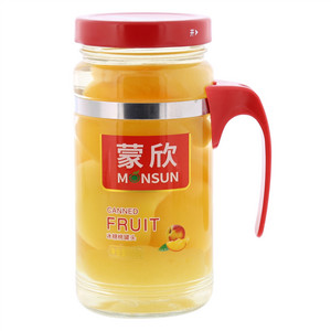 蒙欣冰糖桃罐头