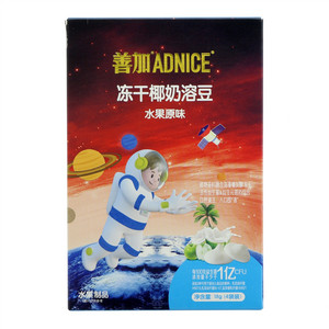 ADNICE善加水果原味冻干椰奶溶豆