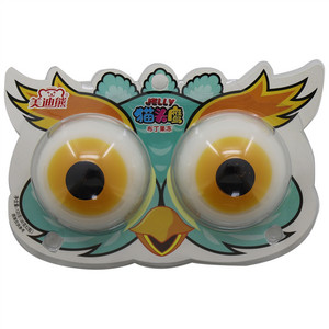 美迪熊猫头鹰布丁果冻