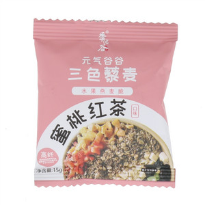 季优谷元气谷谷三色藜麦水果燕麦脆（蜜桃红茶口味）