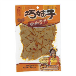 巧妹子泡椒豆干