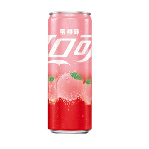 可口可乐蜜桃味汽水